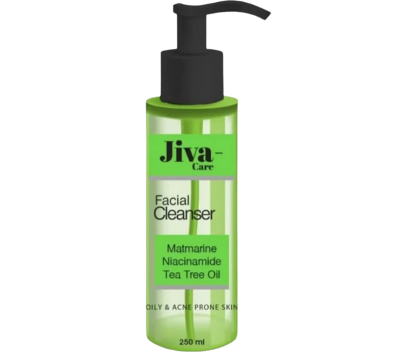 جيفا غسول للبشرة الدهنية والمعرضة للحبوب نياسيناميد 250 مل - Jiva