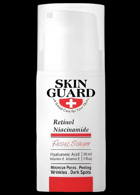 سكين جارد سيروم ريتينول 2% + نياسيناميد 10% لعلاج التجاعيد وتقليل المسام الواسعة 30 مل - Skin guard