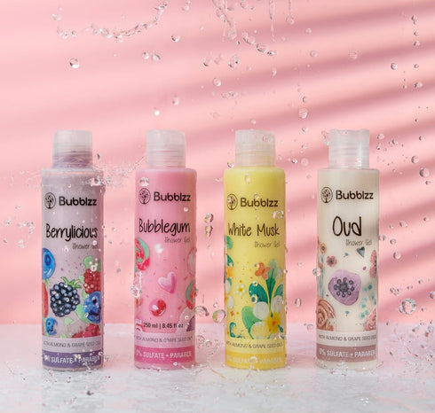Bubblzz White Musk Shower Gel 250ml - Bubblzz