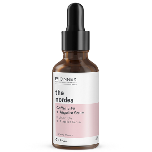 بيونكس سيروم الكافيين لمنطقة حول العين لتقليل الانتفاخ والهالات السوداء 30 مل - Bionnex