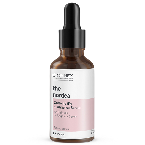 بيونكس سيروم الكافيين لمنطقة حول العين لتقليل الانتفاخ والهالات السوداء 30 مل - Bionnex