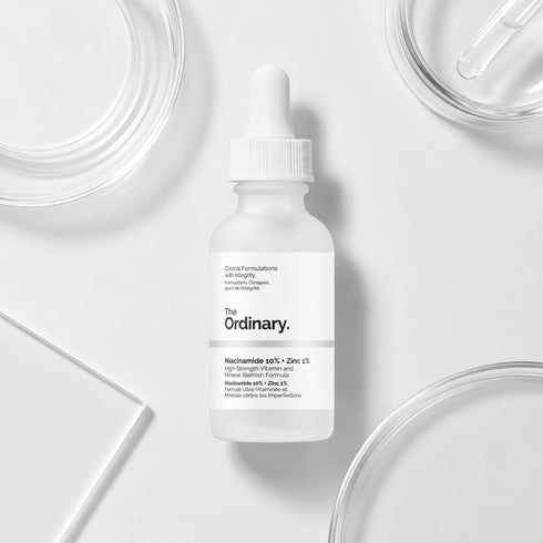 ذا اورديناري سيروم نياسيناميد 10% + زنك 1% لتقليل الحبوب وآثارها 30 مل - The Ordinary