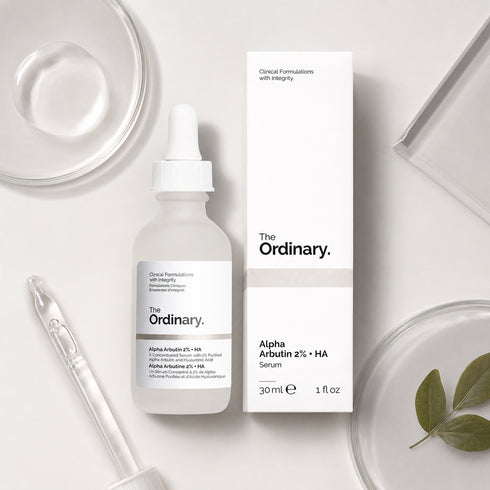ذا اورديناري سيروم الفا اربوتين 2% + HA لتفتيح وتوحيد لون البشرة 30 مل - The Ordinary