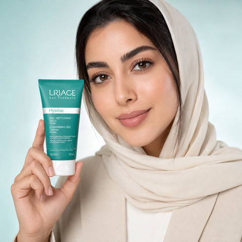 يورياج هيسياك غسول جل لتنظيف وتنقية البشرة المختلطة والدهنية 150 مل - Uriage