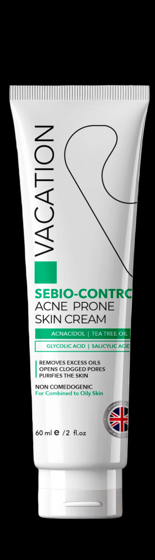 فاكيشن كريم كلير للبشرة المعرضة لحب الشباب 60 مل - Vacation