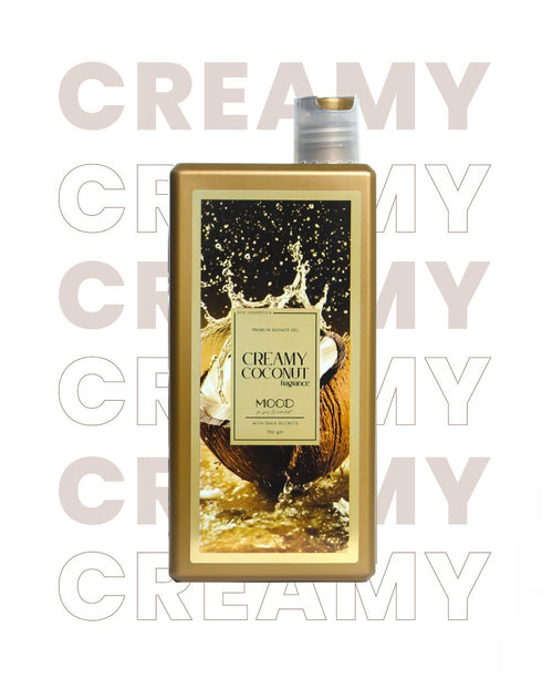 موود شاور جل كريمي برائحة جوز الهند 750 مل – Mood