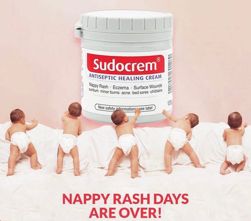 سودو كريم مطهر لعلاج التهابات الحفاضة والإكزيما 125 جم