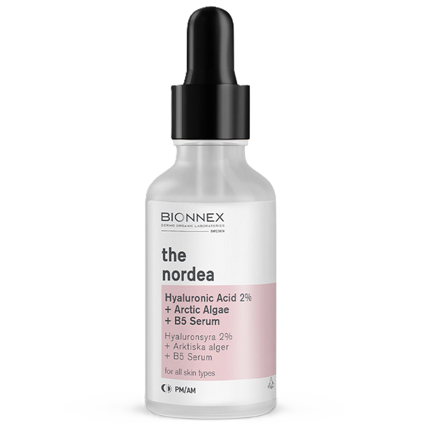 بيونكس سيروم الهيالورونيك اسيد 2% وفيتامين B5 لترطيب وملء البشرة 30 مل - Bionnex