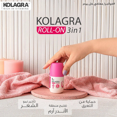 Kolagra Whitening Roll-on Deodorant 60 ml - Kolagra