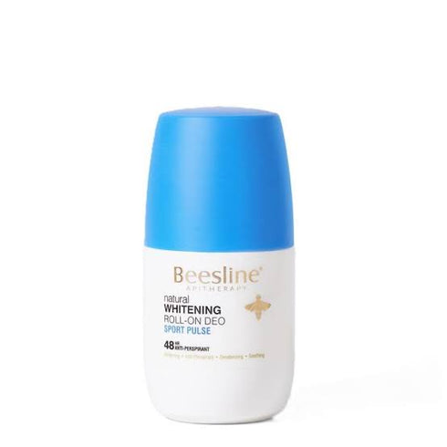 بيزلين رول اون مزيل رائحه العرق الطبيعي لتفتيح البشره برائحة انتعاش النسيم عرض (1+1) 50 مل - Beesline