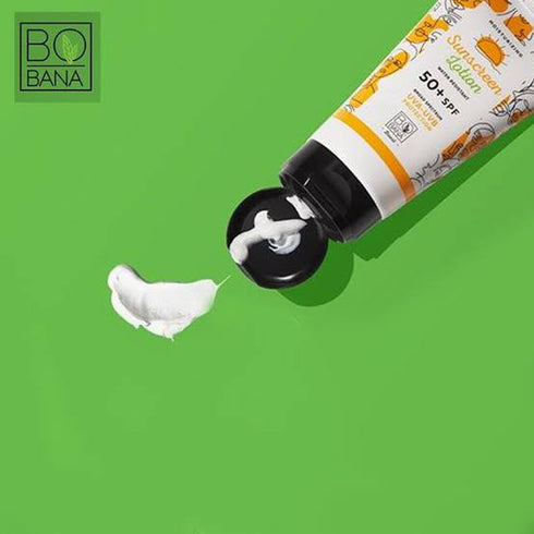 بوبانا لوشن واقى من الشمس بمعامل حماية (50+) مقاوم للماء و التعرق 150 مل - Bobana