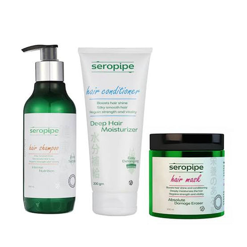 سيروبايب شامبو طبى لعلاج تساقط الشعر 300 مل - Seropipe