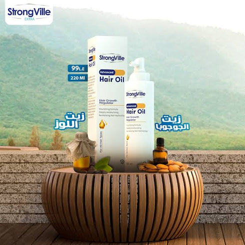 سترونج فيل زيت الشعر لترطيب الشعر و علاج التساقط 200 مل - Strongville