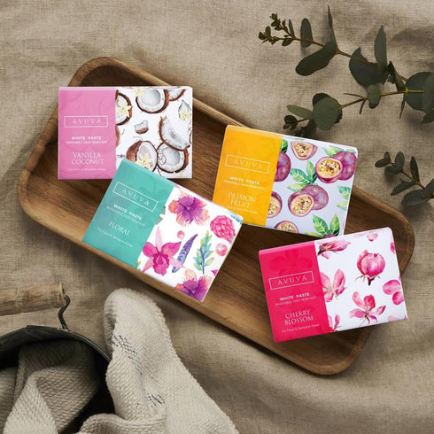 Avuva white paste for hair removal Cherry Blossom 100 gm - Avuva