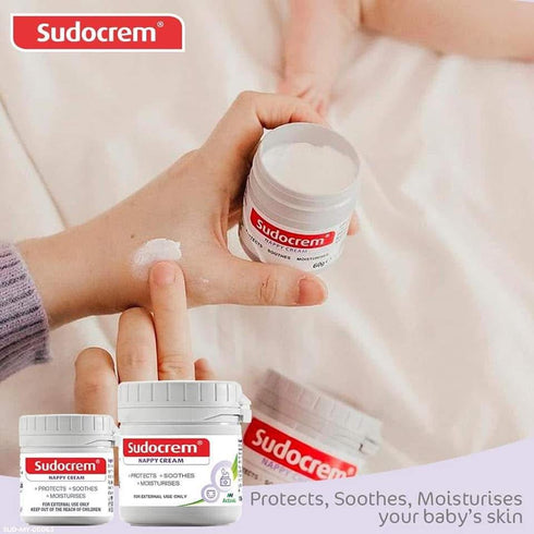 سودو كريم مطهر لعلاج التهابات الحفاضة والإكزيما 125 جم