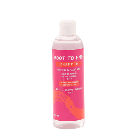 Root to end shampoo for dry and damaged hair 500 ml - Root to end