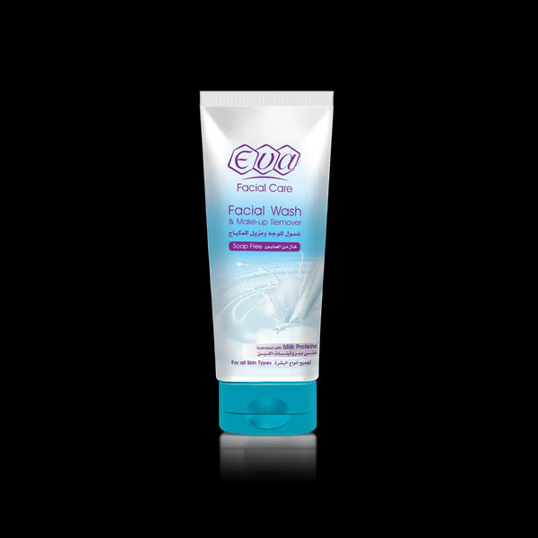 Eva Facial Cleanser and Makeup Remover enriched with milk proteins for all skin types 150 ml - Eva