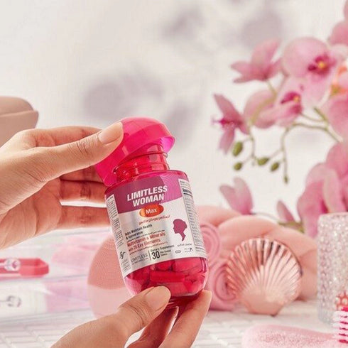 ليمتلس وومان ماكس فيتامين للنساء للجسم والشعر والبشرة | 30 قرص -  Limitless