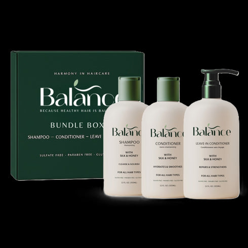 بالانس بوكس العناية بالشعر للترطيب و تغذية الشعر (3 منتجات) - Balance