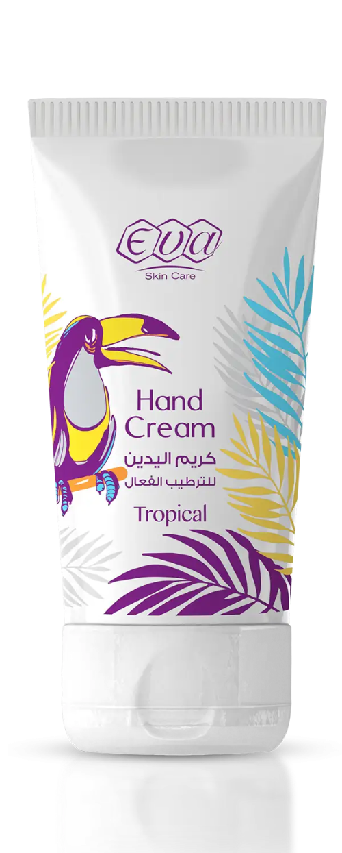 ايفا سكين كير كريم اليدين تروبيكال 60 مل - Eva