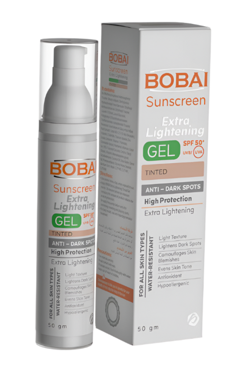 بوباى اكسترا جيل واقى من الشمس ملون بعامل حماية (spf50) 50 جم - BOBAI