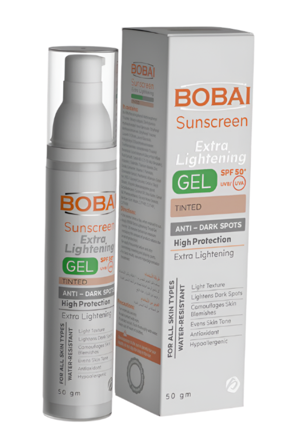 بوباى اكسترا جيل واقى من الشمس ملون بعامل حماية (spf50) 50 جم - BOBAI