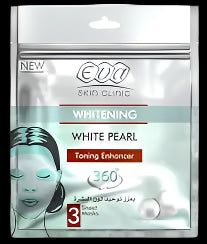 ايفا سكين كلينيك قناع تفتيح الوجه باللؤلؤ الأبيض ( 3 شيت ) – Eva