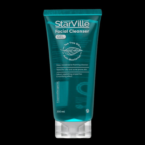 ستارفيل غسول الوجه للبشرة الدهنية وعلاج حب الشباب 200 مل - Starville