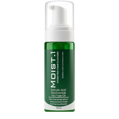مويست وان غسول رغوي للبشرة الدهنية والمختلطة والمعرضة للحبوب 150 مل - Moist 1