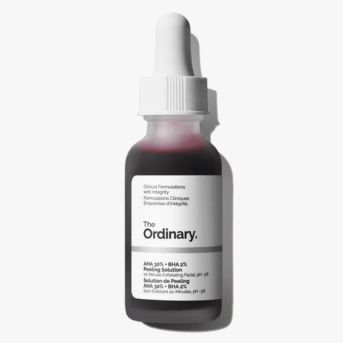ذا اورديناري محلول تقشير AHA 30% + BHA 2% لتقشير البشرة وتحسين الملمس 30 مل - The Ordinary