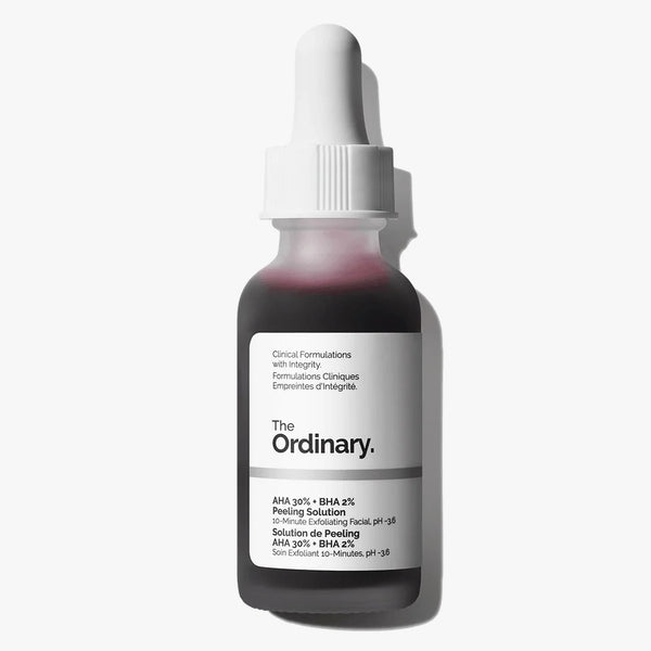 ذا اورديناري محلول تقشير AHA 30% + BHA 2% لتقشير البشرة وتحسين الملمس 30 مل - The Ordinary