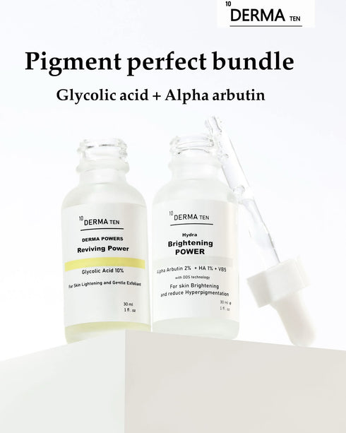 ديرما تن سيروم جليكوليك اسيد لتقشير البشرة و المناطق الداكنه 30 مل - derma 10