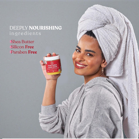 رو افريكان ماسك الشعر بزبدة الشيا و النخاع - Raw african