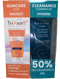 افين فلويد SPF 50+ لحماية البشرة من الشمس 50 مل + كلينانس جل لتنظيف البشرة الدهنية 200 مل - Avene
