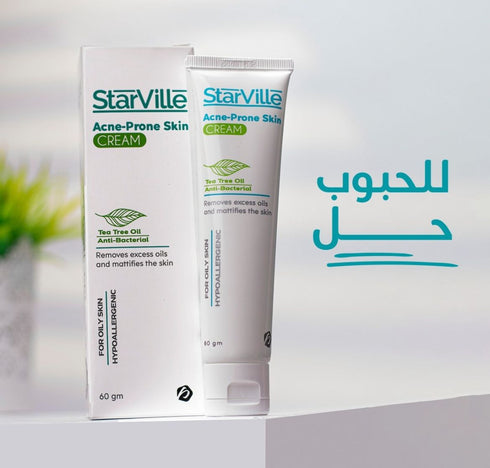 ستارفيل جيل مرطب للبشرة الدهنية المعرضة لحب الشباب 100 جم - Starville