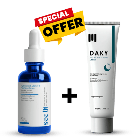 روتين الترطيب والتفتيح الليلي