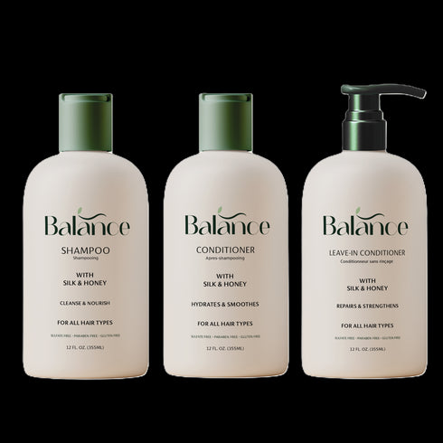بالانس بوكس العناية بالشعر للترطيب و تغذية الشعر (3 منتجات) - Balance