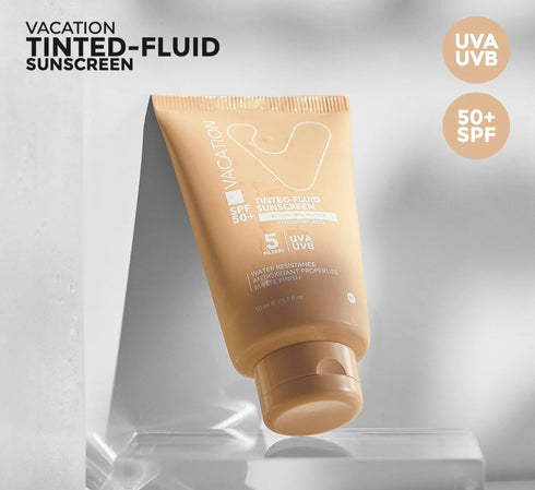 فاكيشن واقى من الشمس سائل ملون بمعامل حماية من الشمس 50مل - Vacation