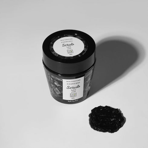 بوبانا كريم صنفرة للبشرة بالفحم غني بالحبيبات الدائرية 300 جم - Bobana