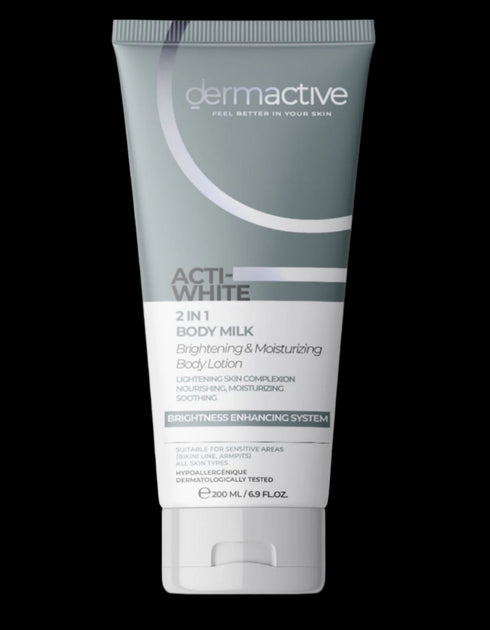 ديرما اكتيف لوشن حليب لتفتيح وترطيب الجسم 200 مل - Dermactive