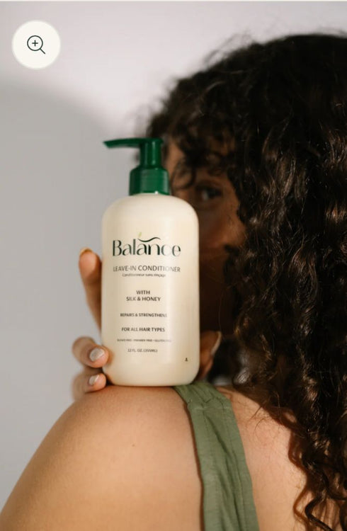 بالانس بلسم ليف ان يغذي و يرطب الشعر بالعسل وبروتينات الحرير لجميع انواع الشعر 355 مل - Balance