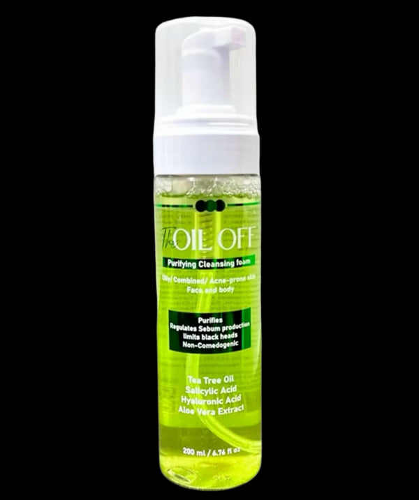 اويل اوف غسول فوم للبشرة الدهنية والمعرضة للحبوب 200 مل - So Sandy