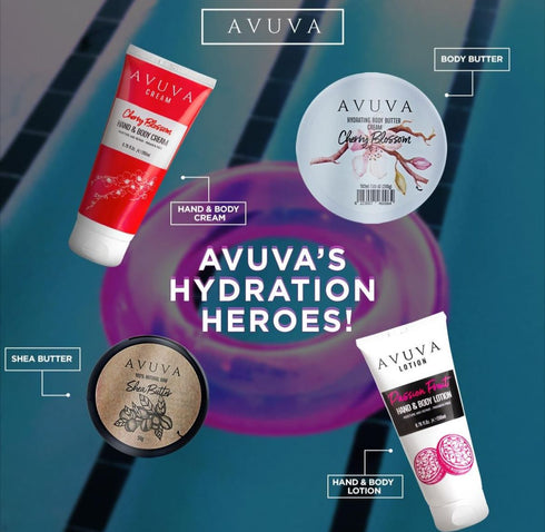 Avuva Cherry Blossom Hand and Body Cream 200 ml - Avuva