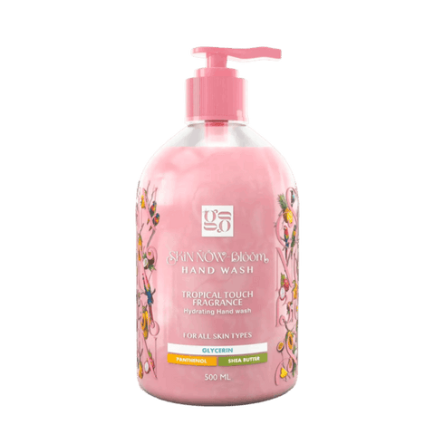 Skin Now Bloom Hand Wash with Tropical Touch Scent for Cleaning and Moisturizing Hands 500ml - Skin Now