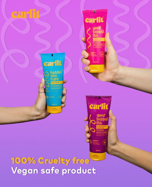 بلسم كيرليت ليف ان للشعر المموج 200 مل - Curlit