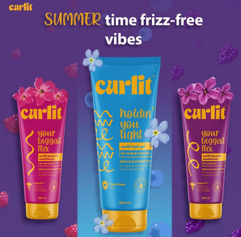 بلسم كيرليت ليف ان للشعر المموج 200 مل - Curlit