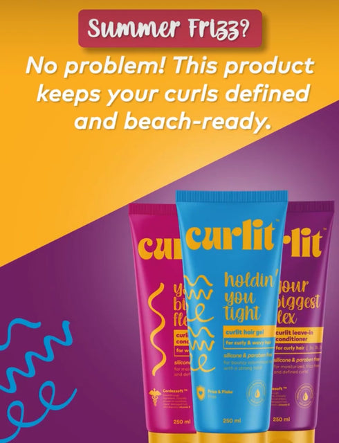 بلسم كيرليت ليف ان للشعر المموج 200 مل - Curlit