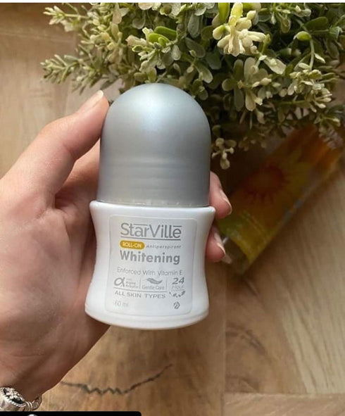 Starville Whitening Roll-On Deodorant with Lavender Scent 60 ml - Starville