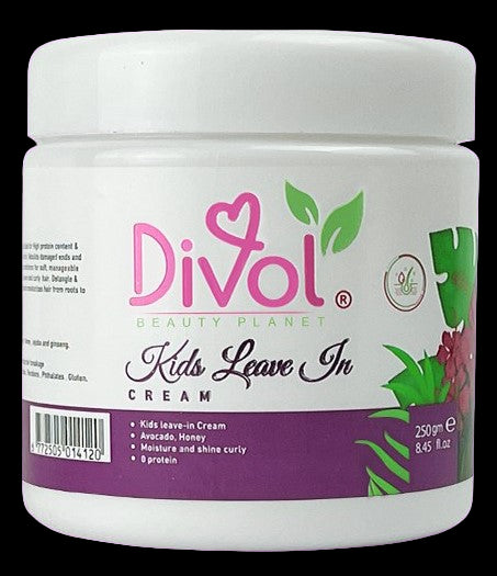 ديفول ليف ان للاطفال بالافوكادو للشعر الكيرلي 250 مل - Divol