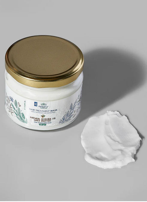 Infinity hair mask with jojoba oil and shea butter extracts 330 gm - Infinity